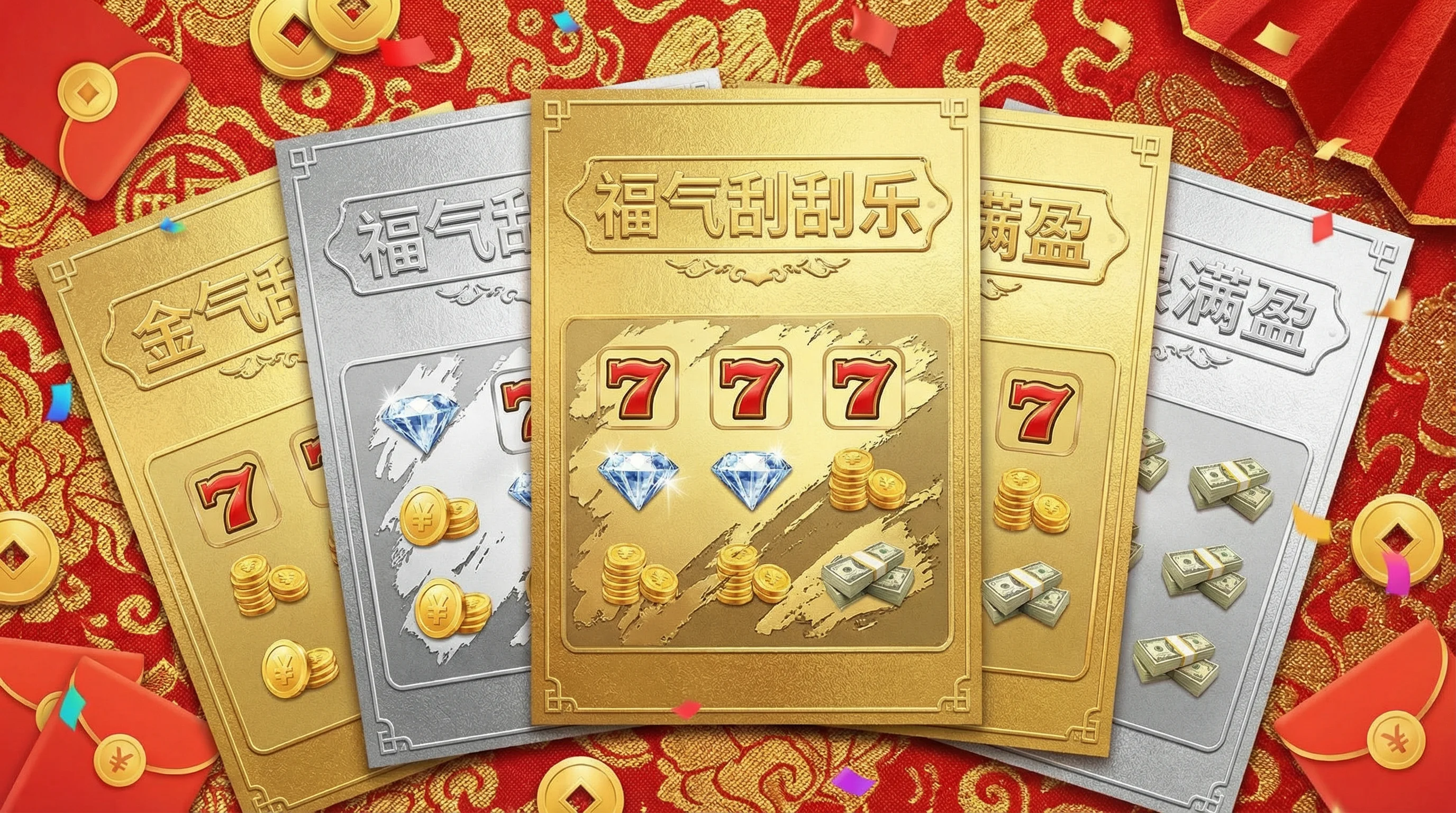 刮刮乐 - 即开型彩票游戏